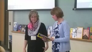 Delia King and Kathy Kurtze present at the CRWP Annual Writing Conference in January.