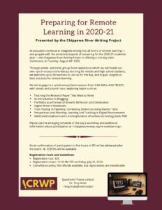 CRWP - August 2020 - One Day Virtual Mini-Conference